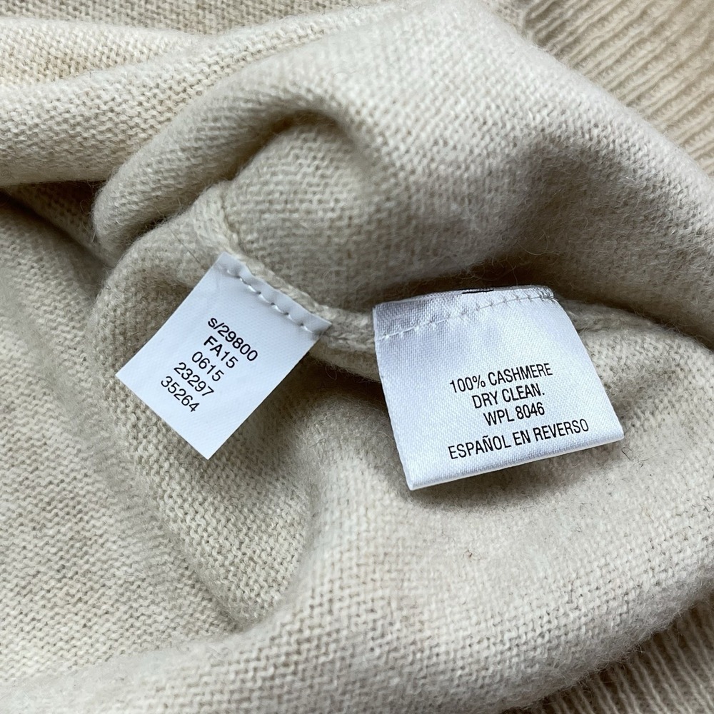Club Room Men's Crewneck Sweater in Light Beige - Picture 4 of 6